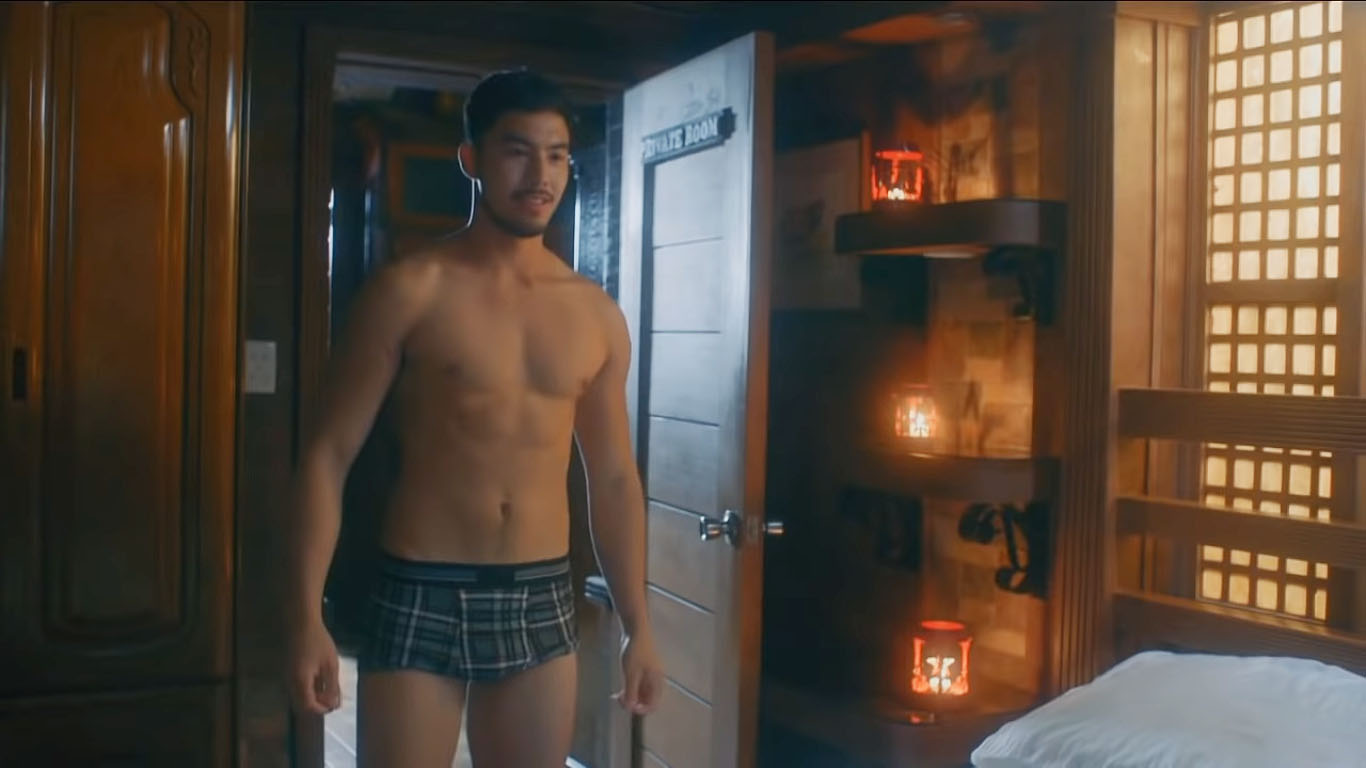We are waiting for the really sexy, skimpy undies on Tony Labrusca. 